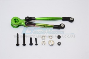 GPM LB025TM ALUMINIUM HI-TORQUE SERVO SAVER 25T WITH ALUMINIUM TIE ROD TAMIYA LUNCH BOX - GREEN - LB025TM-G