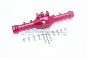 GPM MYT013 ALUMINUM REAR GEAR BOX AXIAL RACING 1/18 4WD ELECTRIC YETI JR - RED - MYT013-R