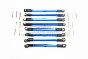 GPM SCX2U160 ALUMINUM ADJUSTABLE UPPER & LOWER SUSPENSION LINKS 1/10  AXIAL RACING SCX10 II CRAWLER UMG10 AXI90075 - SCX2U160-B