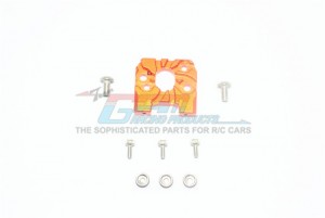 GPM FL018 ALUMINUM MOTOR MOUNT WITH HEAT SINK FINS 1/8 FLAMINGO - FL018-OR