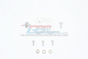 GPM FL018 ALUMINUM MOTOR MOUNT WITH HEAT SINK FINS 1/8 FLAMINGO - FL018-S