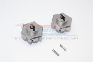 GPM XO006 ALUMINIUM WHEEL HEX CLAW 0mm TRAXXAS XO-01 SUPER CAR - XO006-GS