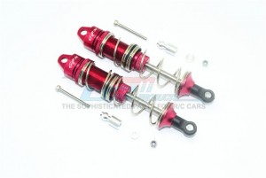 GPM MAK115FA  ALUMINUM FRONT DOUBLE SECTION SPRING DAMPERS 115MM ARRMA 1/8 OUTCAST 6S BLX STUNT TRUCK - MAK115FA-R-S-BEBK