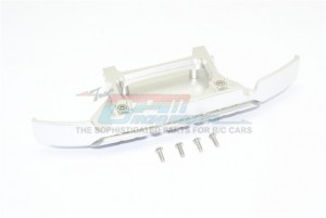 GPM TRX4330FG ALUMINUM FRONT BUMPER+SKID PLATE FOR TRX-4 MERCEDES-BENZ TRAXXAS TRX-4 MERCEDES-BENZ G500 82096-4 - SILVER - TRX4330FG-S