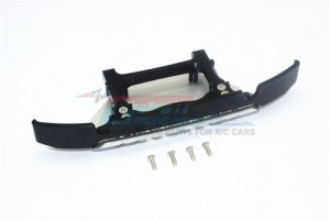 GPM TRX4330FG ALUMINUM FRONT BUMPER+SKID PLATE FOR TRX-4 MERCEDES-BENZ TRAXXAS TRX-4 MERCEDES-BENZ G500 82096-4 - TRX4330FG-BK-S