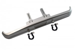 GPM TRX4330FH ALUMINIUM FRONT BUMPER MOUNT+D-RINGS FOR 1/10 RC TRAXXAS TRX-4 BLAZER - TRX4330FH-S