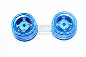 GPM FL8894W/+2MM ALUMINUM +2MM 4 LUG REAR RIM 1/8 RC X-Rider Flamingo - FL8894W/+2MM-B