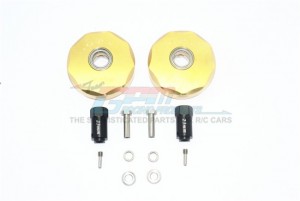 GPM TRX4023XBZ-OC BRASS PENDULUM WHEEL KNUCKLE AXLE WEIGHT+23MM HEX FOR TRAXXAS TRX-4 MERCEDES-BENZ - TRX4023XBZ-OC