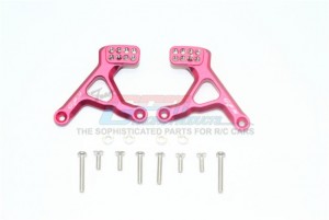 GPM TRX4030A ALUMINUM REAR ADJUSTABLE SHOCK TOWER TRAXXAS TRX-4 DEFENDER 82056-4 TACTICAL UNIT 82066-4 - RED - TRX4030A-R