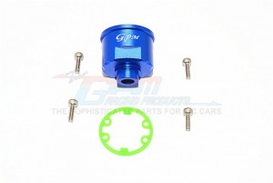 GPM XO011 ALUMINIUM FRONT DIFFERENTIAL CASE TRAXXAS XO-01 SUPER CAR - Blue - XO011-B