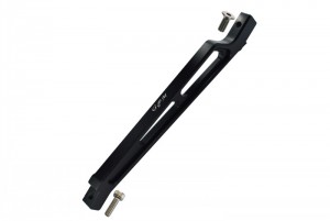 GPM MAT016F ALUMINUM FRONT CHASSIS BRACE AR320445 ARRMA TALION ARA106048 - BLACK - MAT016F-BK