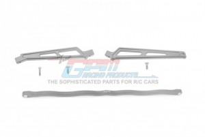 GPM MAT2516FR ALUMINUM CENTER BRACE BAR CHASSIS BRACE ARRMA TALION ARA106048 - MAT2516FR-GS