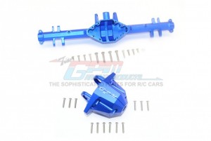 GPM UDR013 ALUMINUM REAR AXLE HOUSING WITH CARRIER 1/7 UNLIMITED DESERT RACER PRO-SCALE 4X4-85076-4 - BLUE - UDR013-B