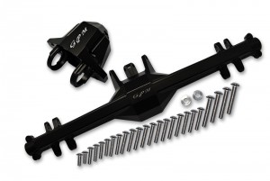 GPM UDR013 ALUMINUM REAR AXLE HOUSING WITH CARRIER 1/7 UNLIMITED DESERT RACER PRO-SCALE 4X4-85076-4 - BLACK - UDR013-BK