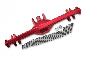 GPM UDR013B ALUMINUM REAR AXLE HOUSING (WITHOUT CARRIER)  1/7 UNLIMITED DESERT RACER PRO-SCALE 4X4 85076-4 - RED - UDR013B-R