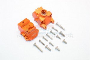 ALUMINIUM FRONT GEAR BOX TRAXXAS XO-01 - XO012-OR