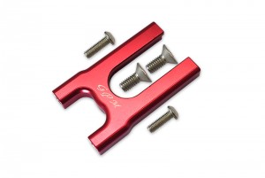 GPM MAK017A ALUMINUM CENTER DIFF MOUNT - FRONT 2019 KRATON ARA106040T1, ARA106040T2 / TYPHON ARA106046 / TALION ARA106048 / OUTCAST ARA106060 / NOTORIOUS ARA106044T1, ARA106044T2 - RED - MAK017A-R