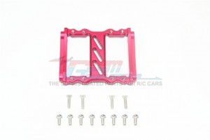 GPM ES024 ALUMINUM FRONT SERVO MOUNT ELEMENT RC 1/10 ENDURO SENDERO TRAIL TRUCK 40100 - RED - ES024-R