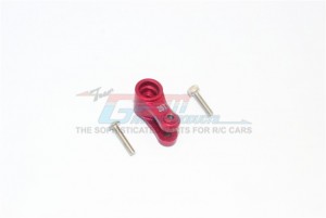 GPM TXMS025T ALUMINUM 25T SERVO HORN 1/10 4WD MAXX MONSTER 89076-4 / 1/8 MAXX SLASH 6S 102076-4 - RED - TXMS025T-R