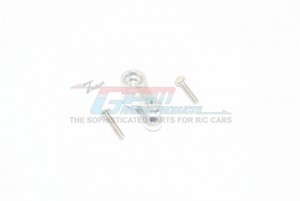 GPM TXMS025T ALUMINUM 25T SERVO HORN 1/10 4WD MAXX MONSTER 89076-4 / 1/8 MAXX SLASH 6S 102076-4 - SILVER - TXMS025T-S