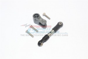 GPM TXMS16025T STAINLESS STEEL TIE ROD 25T ALUMINUM SERVO HORN TRAXXAS 1/10 MAXX MONSTER 89076-4 / 1/10 MAXX W/WIDE MAXX / 1/8 MAXX SLASH 102076-4 - TXMS16025T-GS