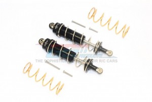 GPM TXMS125F/R ALUMINUM FRONT/REAR THICKENED SPRING DAMPERS 125MM 1/10 4WD MAXX MONSTER TRUCK 89076-4 - TXMS125F/R-BK-S