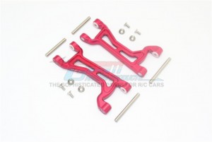 GPM TXMS054F/R ALUMINIUM FRONT / REAR UPPER ARMS  1/10 4WD MAXX MONSTER TRUCK 89076-4 1/8 MAXX SLASH 6S 102076-4 - TXMS054F/R-R