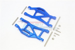 GPM TXMS055F/R ALUMINIUM FRONT / REAR LOWER ARMS  1/10 4WD MAXX MONSTER TRUCK 89076-4 - TXMS055F/R-B