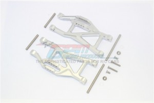 GPM TXMS055F/R ALUMINIUM FRONT / REAR LOWER ARMS  1/10 4WD MAXX MONSTER TRUCK 89076-4 - TXMS055F/R-S