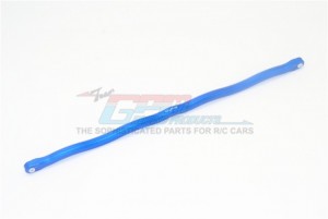 GPM MAO025A ALUMINUM CENTER BRACE BAR  2019 ARRMA NOTORIOUS 6S ARA106044T2 / OUTCAST 6S BLX ARA106060 - BLUE - MAO025A-B