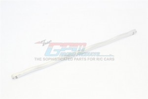GPM MAO025A ALUMINUM CENTER BRACE BAR  2019 ARRMA NOTORIOUS 6S ARA106044T2 / OUTCAST 6S BLX ARA106060 - SILVER - MAO025A-S