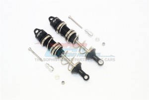 GPM MAT105F ALUMINUM FRONT DOUBLE SECTION SPRING DAMPERS 105MM 1/8 RC TALION 6S BLX SPEED TRUGGY - MAT105F-BK-S