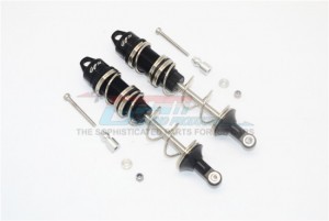 GPM MAT125R ALUMINUM REAR DOUBLE SECTION SPRING DAMPERS 105MM 1/8 RC TALION 6S BLX SPEED TRUGGY - MAT125R-BK-S