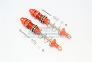 GPM MAT125R ALUMINUM REAR DOUBLE SECTION SPRING DAMPERS 105MM 1/8 RC TALION 6S BLX SPEED TRUGGY - MAT125R-OR-S