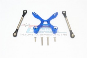GPM GT049RT TITANIUM REAR TIE RODS WITH STABILIZER TRAXXAS 1/10 4WD FORD GT4-TEC 2.0 - BLUE - GT049RT-B