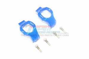 GPM TXMS019 ALUMINUM FRONT C-HUBS TRAXXAS-1/10 MAXX MONSTER 89076-4 / 1/8 6S MAXX SLASH-102076-4 - TXMS019-B