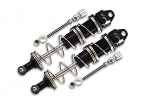 GPM MAK115FAA ALU FRONT DOUBLE SECTION SPRING DAMPERS 115mm ARRMA 1/8 KRATON 6S OUTCAST SENTON TYPHON NOTORIOUS - BLACK - MAK115FAA-BK-S