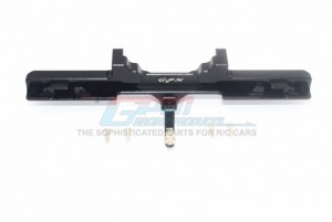 GPM TRX4330RG ALUMINUM REAR BUMPER FOR TRAXXAS TRX 4 MERCEDES BENZ - BLACK - TRX4330RG-BK