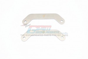 GPM TXMS089S STAINLESS STEEL FRONT+REAR BULKHEAD TIE BAR TRAXXAS 1/10 MAXX - TXMS089S