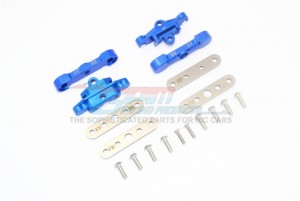 GPM TXMS089FR ALUMINUM FRONT & REAR LOWER ARM TIE BAR MOUNT 1/10 RC TRAXXAS MAXX MONSTER / 1/8 MAXX SLASH 6S - TXMS089FR-B