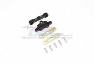 GPM TXMS008 ALUMINUM FRONT LOWER ARM TIE BAR MOUNT 1/10 RC TRAXXAS MAXX / 1/8 MAXX SLASH 6S MONSTER - BLACK - TXMS008-BK