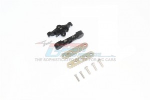 GPM TXMS009 ALUMINUM REAR  LOWER ARM TIE BAR MOUNT 1/10 RC TRAXXAS MAXX / MAXX W/WIDE MAXX MONSTER - BLACK - TXMS009-BK