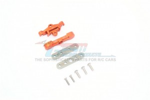 GPM TXMS009 ALUMINUM REAR  LOWER ARM TIE BAR MOUNT 1/10 RC TRAXXAS MAXX / MAXX W/WIDE MAXX MONSTER - ORANGE - TXMS009-OR