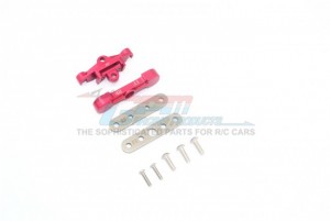 GPM TXMS009 ALUMINUM REAR  LOWER ARM TIE BAR MOUNT 1/10 RC TRAXXAS MAXX / MAXX W/WIDE MAXX MONSTER - RED - TXMS009-R