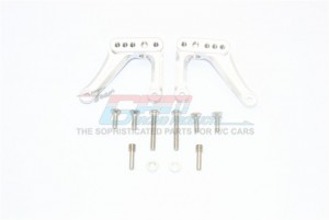 GPM ES030 ALUMINUM REAR SHOCK MOUNT ELEMENT RC 1/10 ENDURO SENDERO TRAIL TRUCK 40100 - SILVER - ES030-S